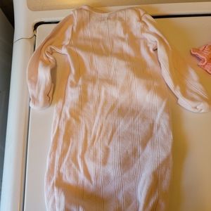 Carter's NB long sleeve gown